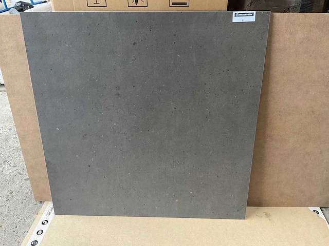 Italgraniti silver grain dark vloertegel 80x80 cm 51,2 m² - afbeelding 1 van  3