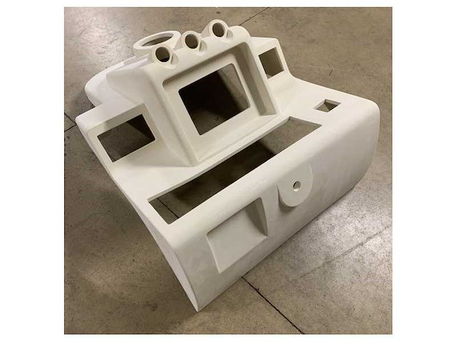 Itama boat steering console | dashboard white grp - 227036 - afbeelding 2 van  4