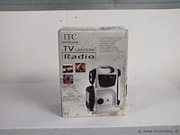 Itc electronic tv-lantaarnradio - afbeelding 1 van  2