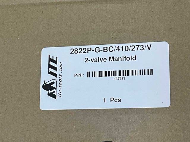 Ite meterset 2822-g-bc/410/273/v, 2 kraans, slang 3x 1/4+3x 5/16 - afbeelding 6 van  14