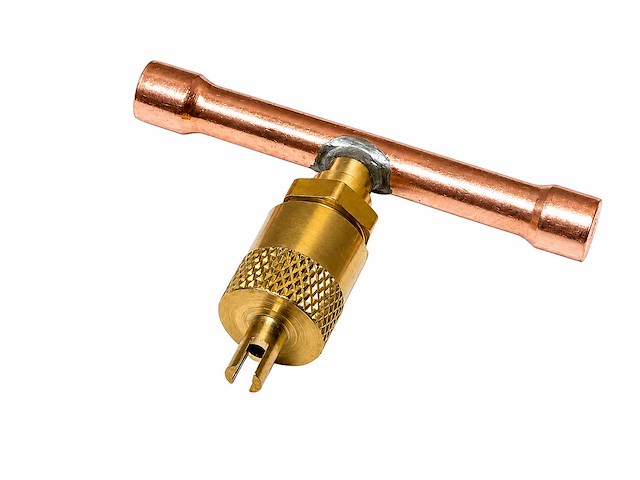 Ite mv8414 t-koppeling soldeer 1/4" + schraderventiel 1/4" (50x) - afbeelding 5 van  5