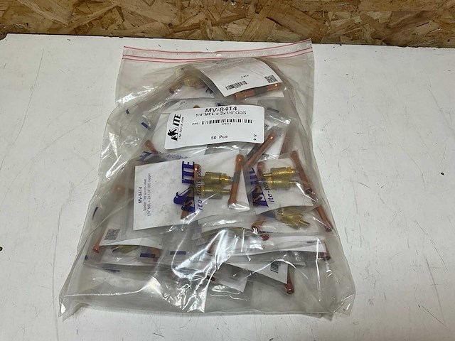 Ite mv8414 t-koppeling soldeer 1/4" + schraderventiel 1/4" (50x) - afbeelding 3 van  5