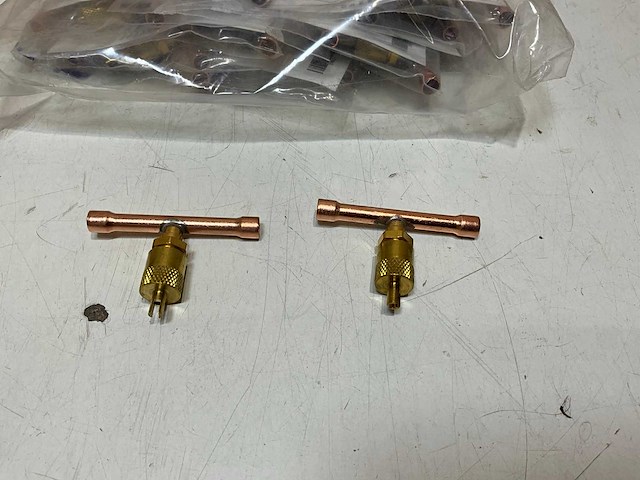 Ite mv8414 t-koppeling soldeer 1/4" + schraderventiel 1/4" (50x) - afbeelding 5 van  5
