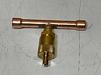 Ite mv8414 t-koppeling soldeer 1/4" + schraderventiel 1/4" (50x) - afbeelding 2 van  5