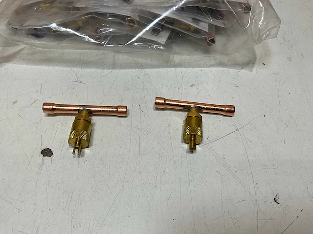 Ite mv8414 t-koppeling soldeer 1/4" + schraderventiel 1/4" (50x) - afbeelding 5 van  5