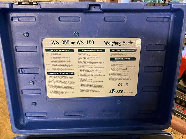 Ite ws-150 weegschaal - afbeelding 3 van  5