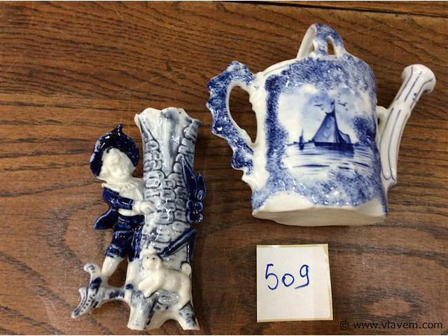 Items blauw 2stuks - afbeelding 2 van  2