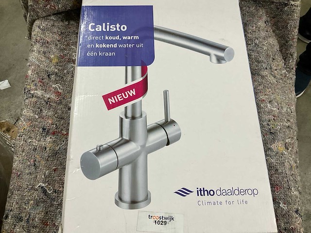 Itho calisto kokend water kraan - afbeelding 1 van  1