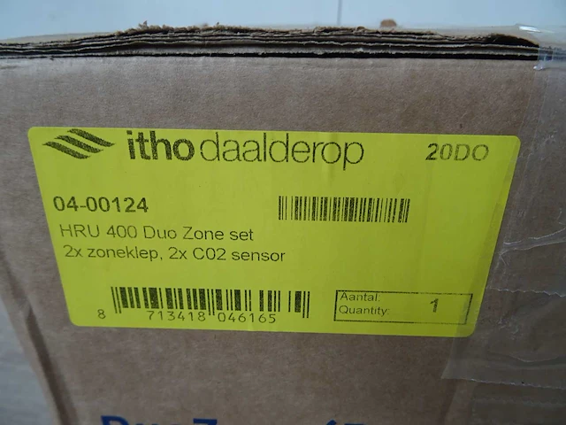 Itho daalderop - hru 400 duo zone set - 04-00124 - ventilatie zonering - afbeelding 3 van  3