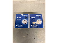 Itho daalderop - iv 100 - badkamer-/toiletventilator, inschuifventilator 100 mm (2x) - afbeelding 1 van  2