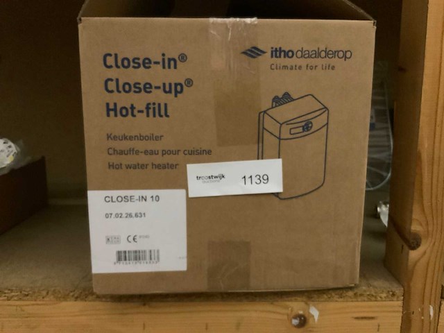 Itho daalderop close-in 10 warm water boiler - afbeelding 2 van  2