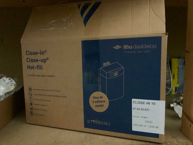 Itho daalderop close-in 10 warm water boiler - afbeelding 2 van  3
