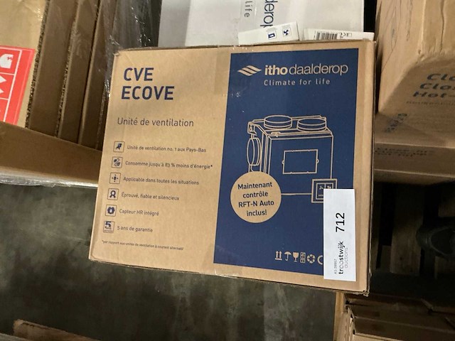 Itho daalderop cve ecove ventilatie unit (2x) - afbeelding 2 van  3