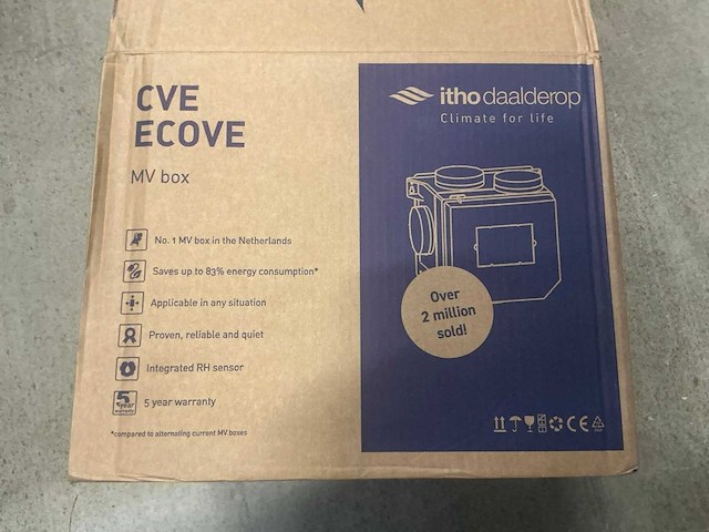 Itho daalderop cve ecove ventilatie unit - afbeelding 3 van  5