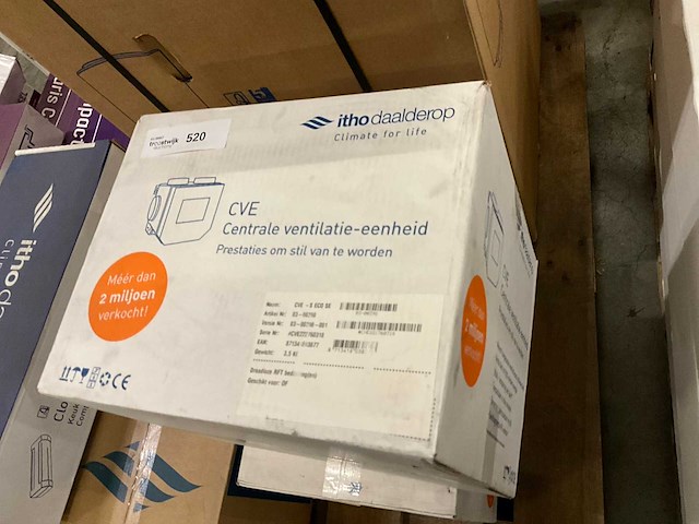 Itho daalderop cve-s eco se ventilatie eenheid - afbeelding 2 van  3