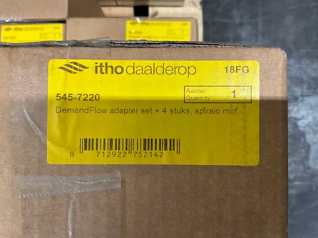Itho daalderop demandflow adapter set (9x) - afbeelding 3 van  3