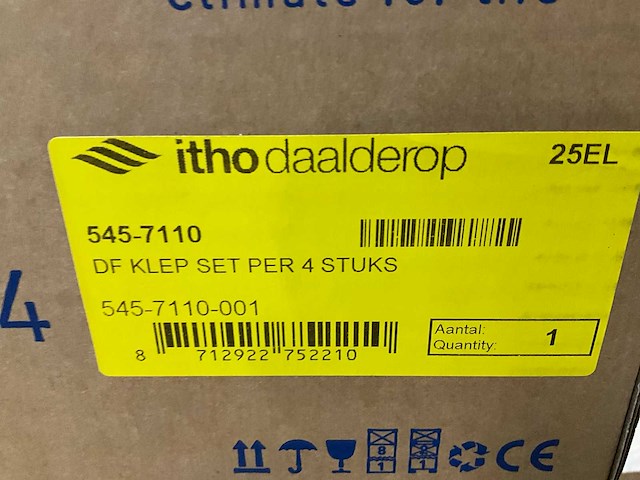 Itho daalderop df-k4 klep compleet (3x) - afbeelding 3 van  4