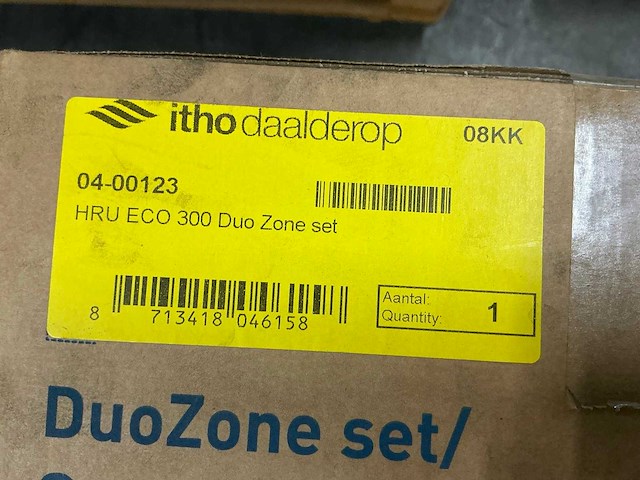 Itho daalderop hru eco 300 ventilatie zonering duozone set (3x) - afbeelding 3 van  3
