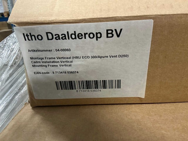 Itho daalderop montage frame t.b.v. hru 300 (5x) - afbeelding 4 van  5