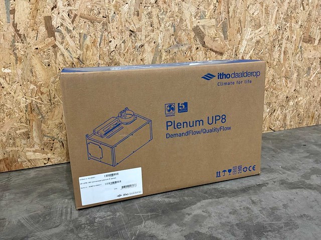 Itho daalderop universeel plenum demandflow / qualityflow - 8 aansluitingen - afbeelding 4 van  6