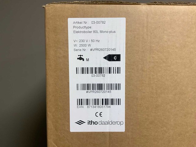 Itho mono-plus elektroboiler - afbeelding 3 van  3