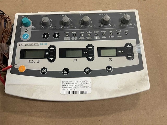 Ito es-160 electrical stimulator - afbeelding 2 van  4