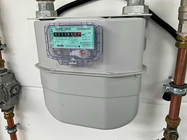 Itron acd-g10cc gasmeter - afbeelding 2 van  2