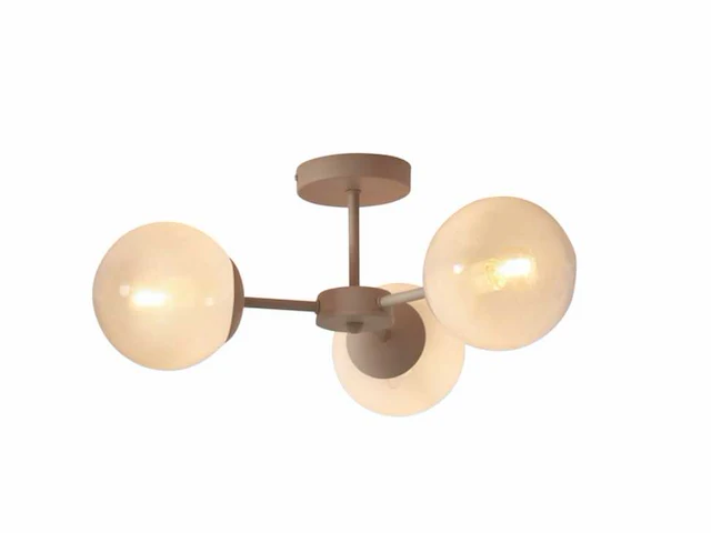 It's about romi plafonniere aspen zand 54x54x22.5cm - afbeelding 1 van  4