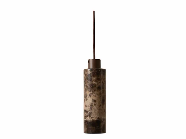 It's about romi travertine hanglamp bruin ø12cm - afbeelding 1 van  4