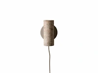 It's about romi travertine wall lamp 10x12x17cm (6x)