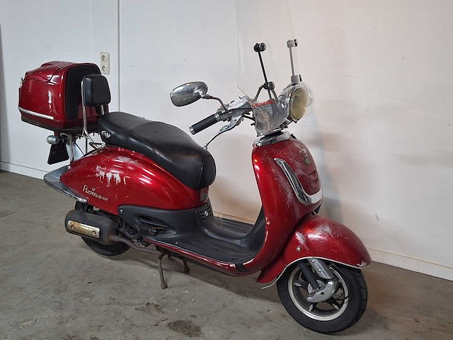 Iva daguiway grande retro 45 km bromscooter 4takt - afbeelding 6 van  7