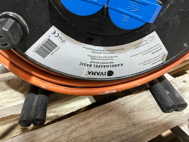 Ivana 40 meter verlengkabelhaspels en -snoer - afbeelding 6 van  6