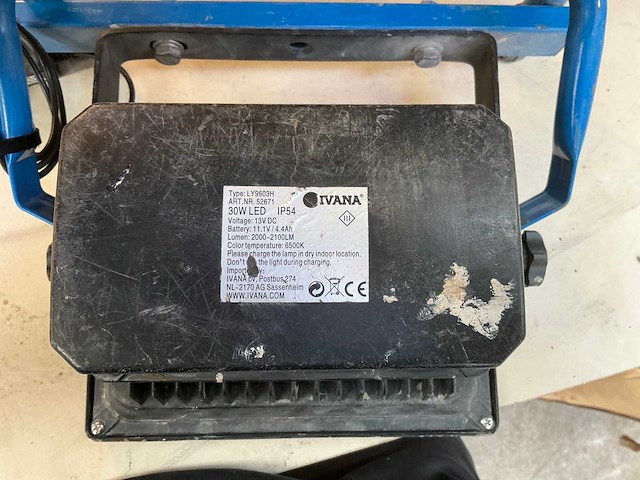 Ivana ly9603h bouwlamp led - afbeelding 1 van  1