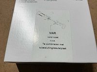 Ivar rond rozet deurbeslag (15x) - afbeelding 3 van  3