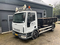 Iveco - 2004 - eurocargo 80e18 - container vrachtwagen met kabelsysteem