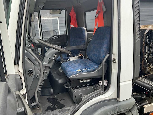 Iveco - 2004 - eurocargo 80e18 - container vrachtwagen met kabelsysteem - afbeelding 4 van  19