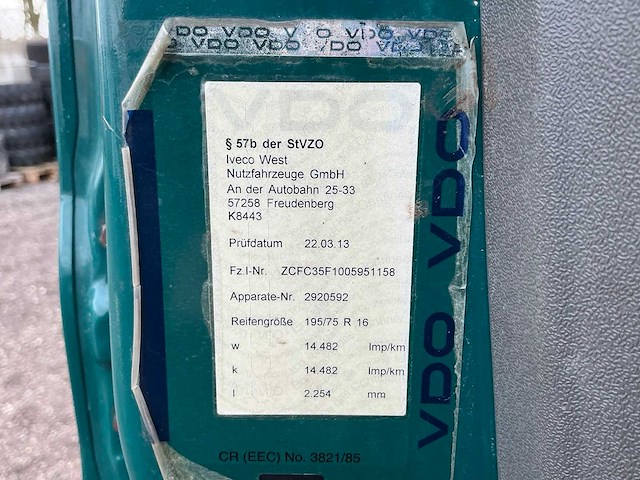 Iveco - daily - 35c21 - bedrijfswagen - afbeelding 34 van  35