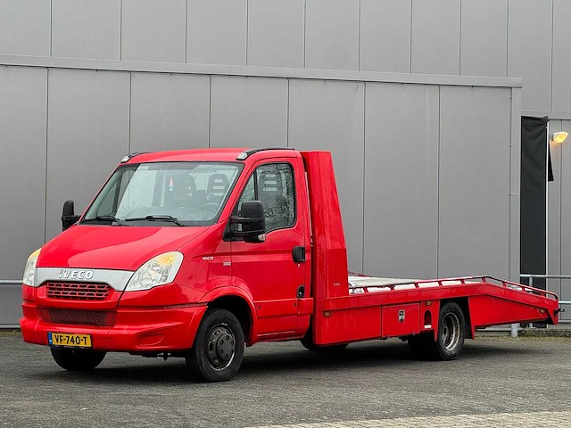 Iveco - daily - tijhof - oprijwagen - smart tacho - 40c17 d 410 - vf-740-t - afbeelding 1 van  18