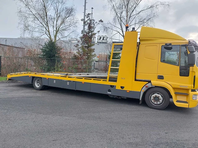 Iveco - ml 120e22/p tijhof autotransporter - truck - 2007 - afbeelding 12 van  17