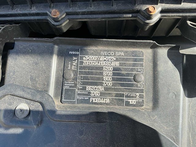 Iveco 50c14g autolaadkraan - afbeelding 20 van  27