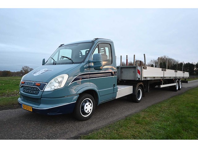Iveco daily 35c17 300 be-trekker met bunk bu7500 - 10 meter trailer - afbeelding 26 van  44