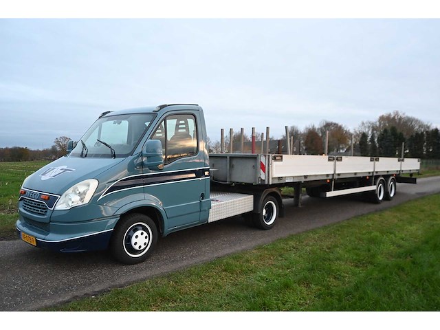 Iveco daily 35c17 300 be-trekker met bunk bu7500 - 10 meter trailer - afbeelding 27 van  44