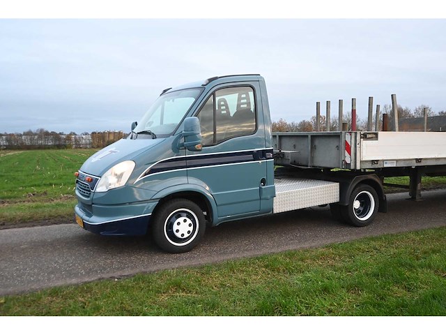Iveco daily 35c17 300 be-trekker met bunk bu7500 - 10 meter trailer - afbeelding 23 van  44
