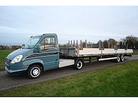 Iveco daily 35c17 300 be-trekker met bunk bu7500 - 10 meter trailer