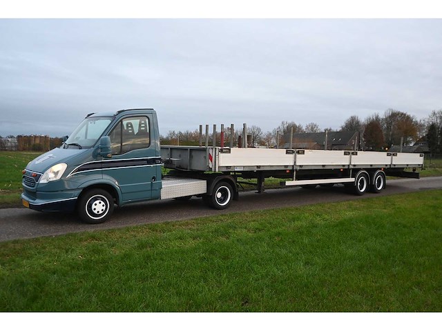 Iveco daily 35c17 300 be-trekker met bunk bu7500 - 10 meter trailer - afbeelding 12 van  44