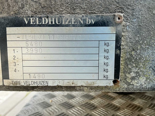 Iveco daily 40c18300 + veldhuizen oplegger - afbeelding 33 van  39