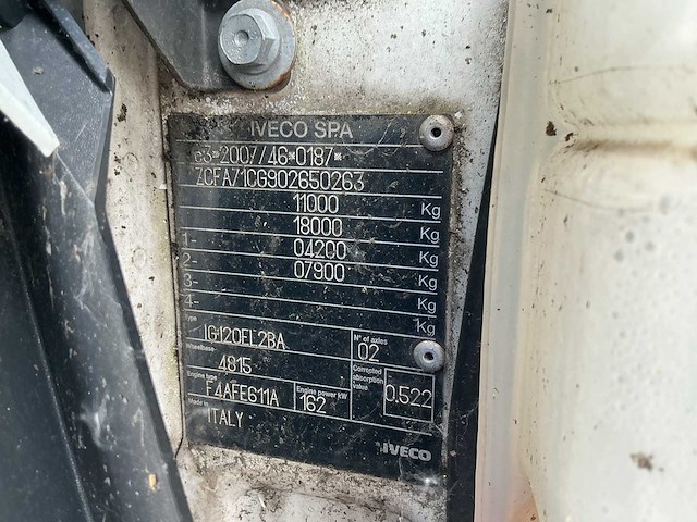 Iveco eurocargo 110-220l vrachtwagen - afbeelding 4 van  12