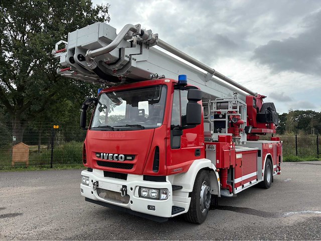 Iveco eurocargo 180e300 – magirus m33p ladderwagen / brandweerwagen - afbeelding 1 van  26