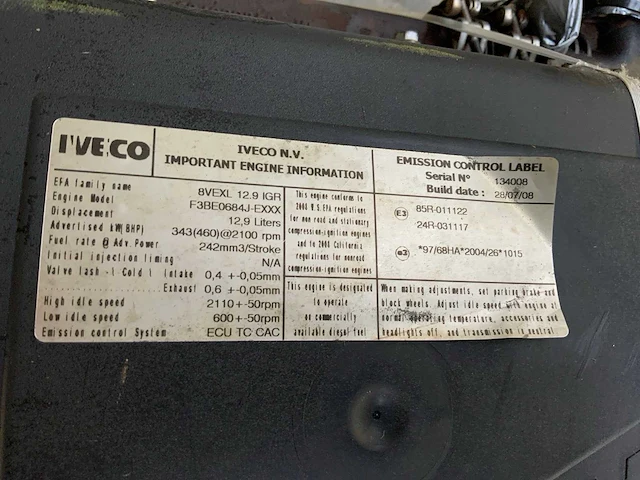 Iveco fpt cursor 13 motor - afbeelding 8 van  17