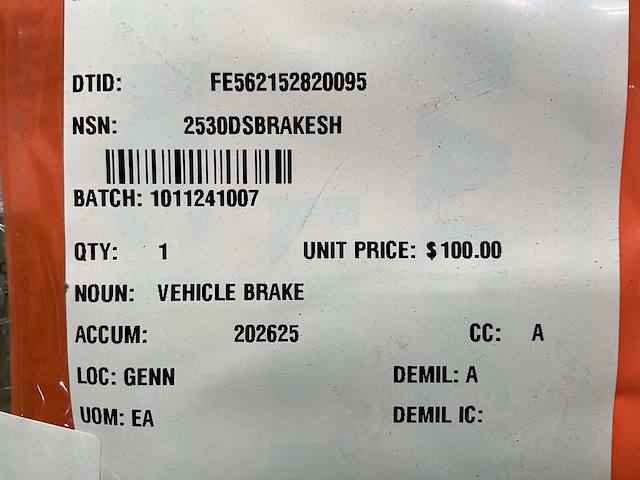 Iveco set pad brake - afbeelding 4 van  4